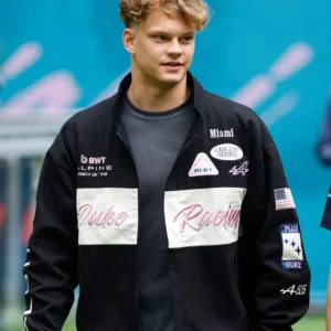 Stylish Jack Doohan Jacket from F1 Miami 2025 Grand Prix collection.