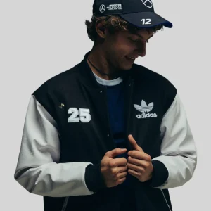 Kimi Antonelli Class Of 2025 Adidas Jacket with zip closure, team branding, and sporty fit
