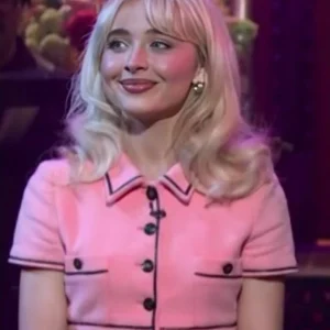Saturday Night Live Sabrina Carpenter Crop Top featuring modern fit and sleek design.