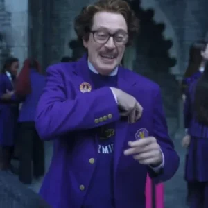 Stylish Wednesday S02 Barry Dort Purple Blazer for bold fashion statements