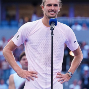 Alexander Zverev 2026 US Open Championship T-Shirt featuring a sporty design, comfortable short-sleeve fit, and championship-inspired tennis details.