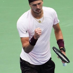 Alexander Zverev 2026 US Open Championship T-Shirt showcasing a classic T-shirt silhouette, athletic styling, and distinctive US Open championship accents.