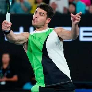 Carlos Alcaraz Australian Green Top