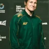 Croke Park Conference Katie Taylor Green Jacket stylish sports-inspired outerwear