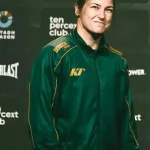 Croke Park Conference Katie Taylor Green Jacket
