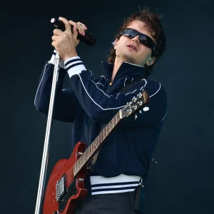 Electric Picnic Joe Keery Jacket featuring a stylish festival-inspired design based on Joe Keery’s distinctive fashion look