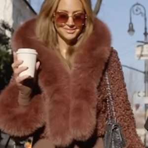 Emira D’Spain Next Gen NYC S02 Brown Fur Jacket