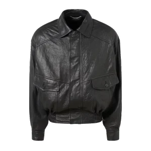 London Lennon Gallagher Leather Jacket with a timeless silhouette and edgy musician-inspired outerwear appeal