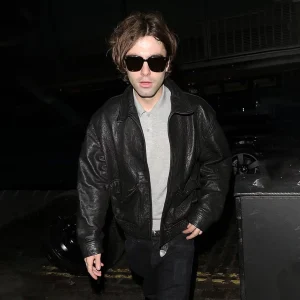 London Lennon Gallagher Leather Jacket