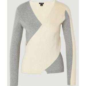 Loose Women 2026 Coleen Nolan Wrap Front Knitted Jumper stylish cozy knitwear design