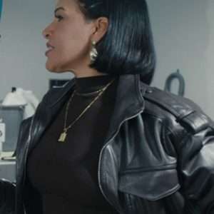Love It or List It S21 Page Turner Leather Black Jacket
