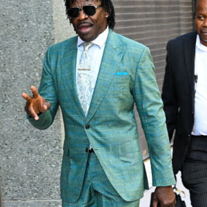 Michael Irvin New York City 2026 Suit showcasing a sleek silhouette, refined construction, and elegant details.