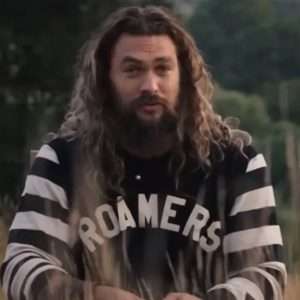 On the Roam Jason Momoa Roamers Striped Sleeves Shirt