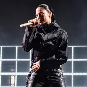 Osheaga Festival Lorde Jacket with a contemporary silhouette and fashionable musician-inspired outerwear appeal