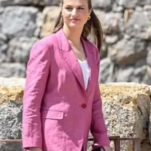 Princess Leonor 2026 Pink Blazer