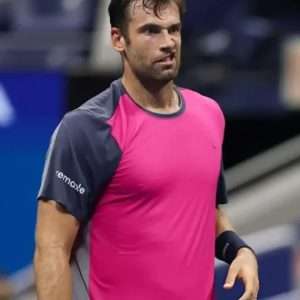 Quentin Halys 2026 US Open Pink T-Shirt