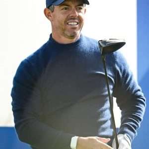 Rory McIlroy Amgen Irish Blue Sweater