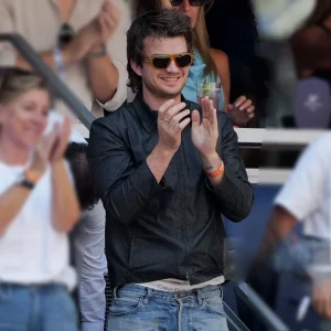 US Open Joe Keery Jacket featuring a sophisticated design inspired by Joe Keery’s stylish appearance at the US Open